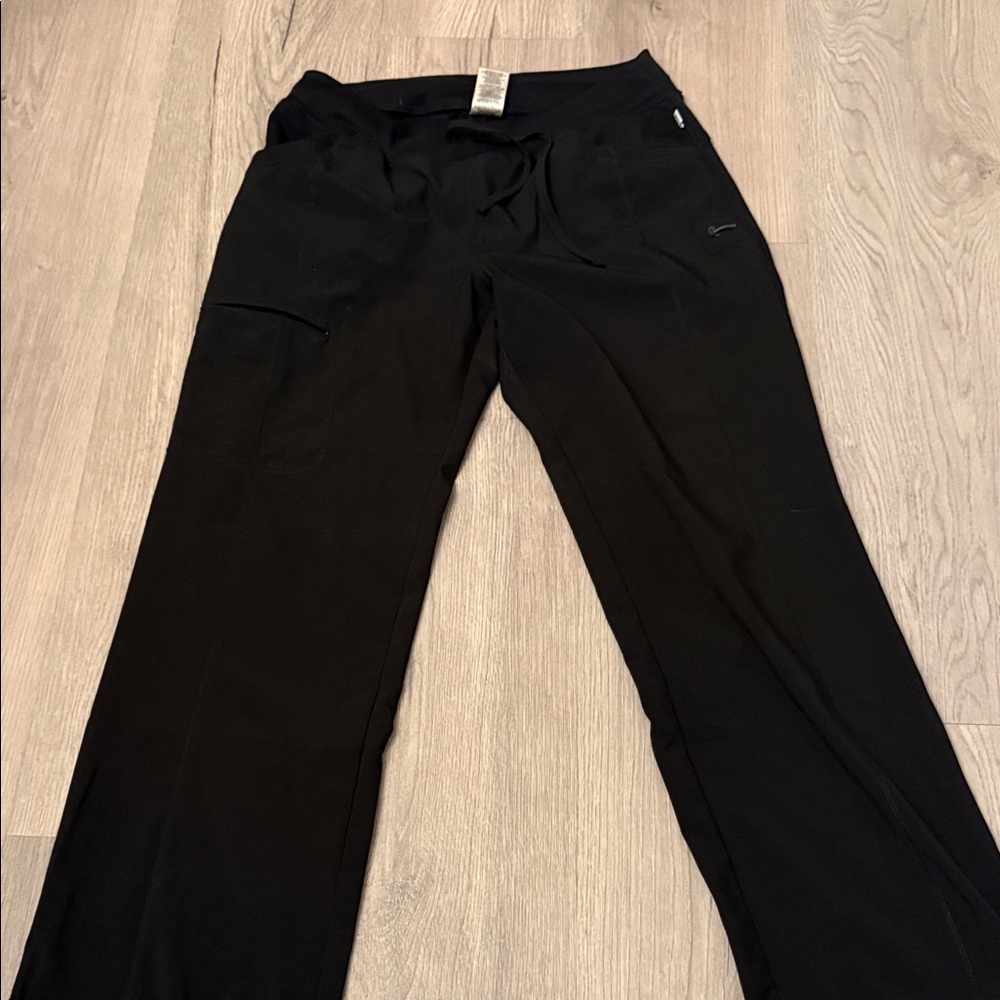 Women Black Scrub Bottoms size medium
